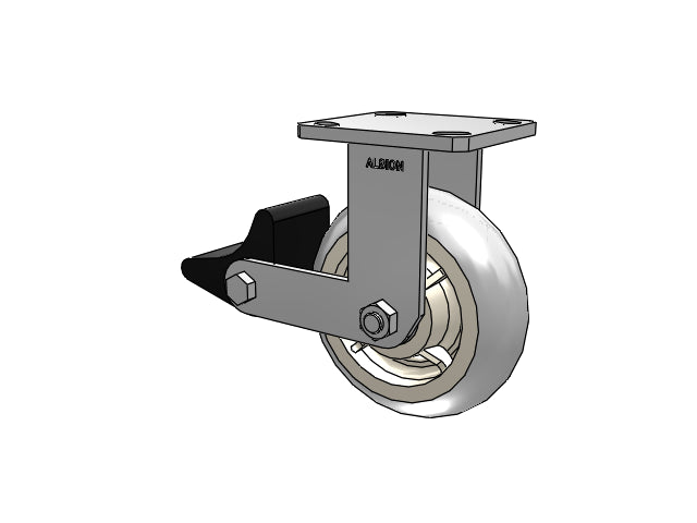 110XR06228RPREVPLB Albion Rigid Caster