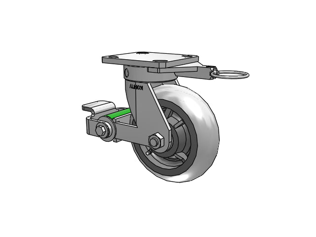 110XR06228SPL Albion Swivel Caster