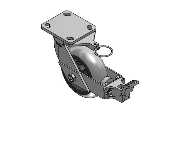 110XR06229SFBBLX Albion Caster