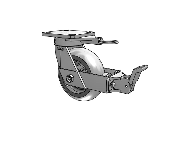 110XR06229SFBBL Albion Swivel Caster