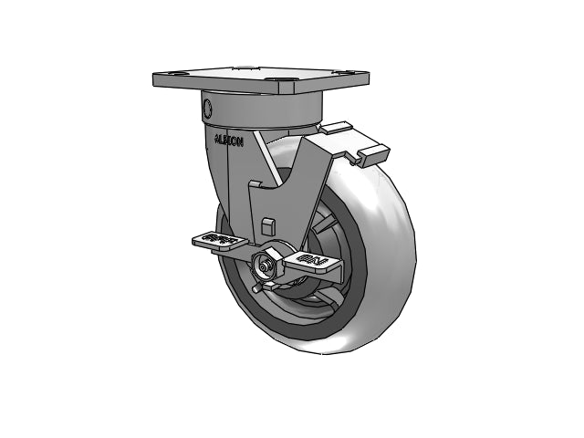 110XR06229SFBC Albion Swivel Caster
