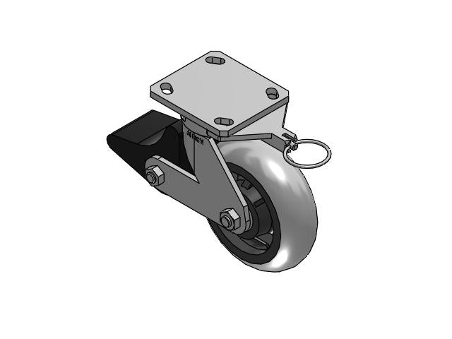 110XR06229SPLBLX Albion Caster