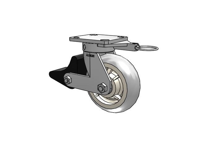 110XR06229SPREVPLBL Albion Swivel Caster
