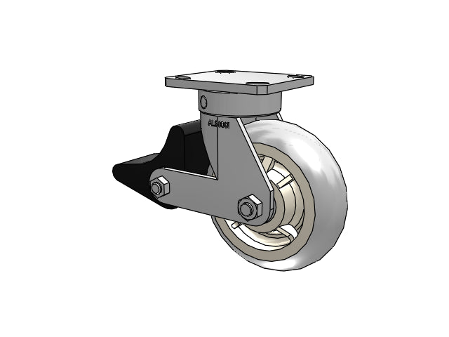 110XR06229SPREVPLB Albion Swivel Caster