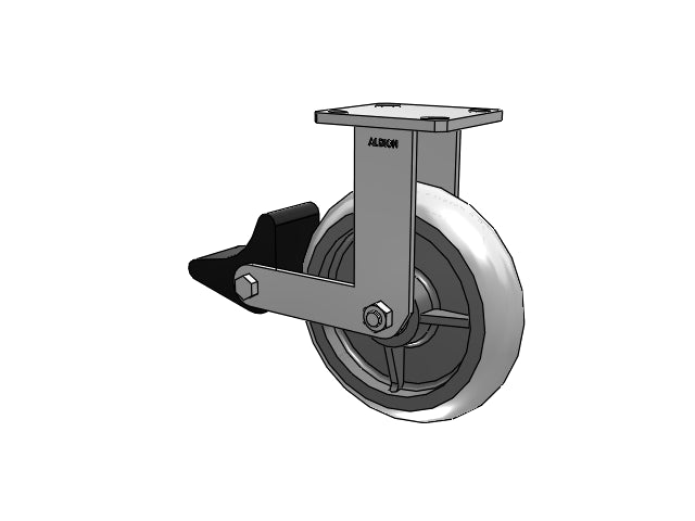 110XR08228RPLB Albion Rigid Caster