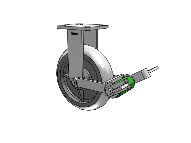 110XR08228RP Albion Rigid Caster