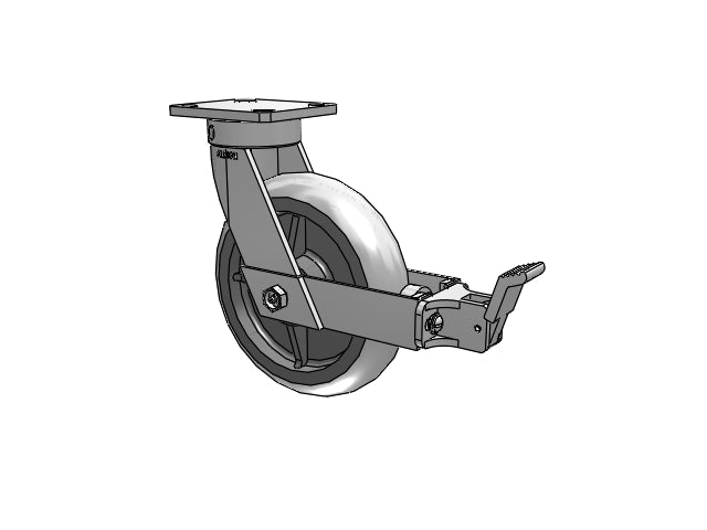 110XR08228SFBB Albion Swivel Caster