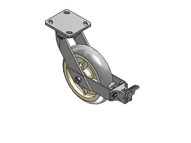 110XR08228SPREVFBBX Albion Caster