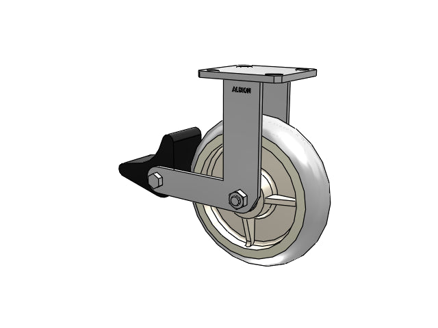 110XR08229RPREVPLB Albion Rigid Caster