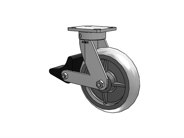 110XR08229SPLB Albion Swivel Caster
