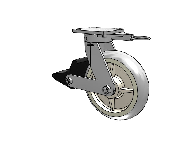 110XR08229SPREVPLBL Albion Swivel Caster