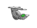 110XS04201SPL Albion Swivel Caster