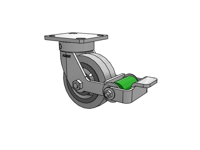 110XS05228SP Albion Swivel Caster