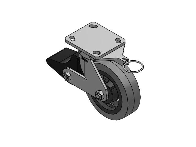110XS06201SPLBLX Albion Caster