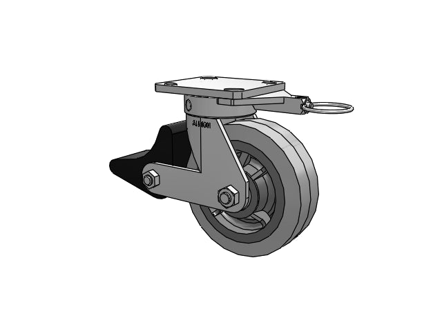 110XS06228SPLBL Albion Swivel Caster
