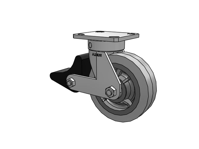 110XS06229SPLB Albion Swivel Caster