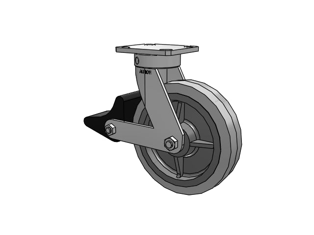 110XS08201SPLB Albion Swivel Caster