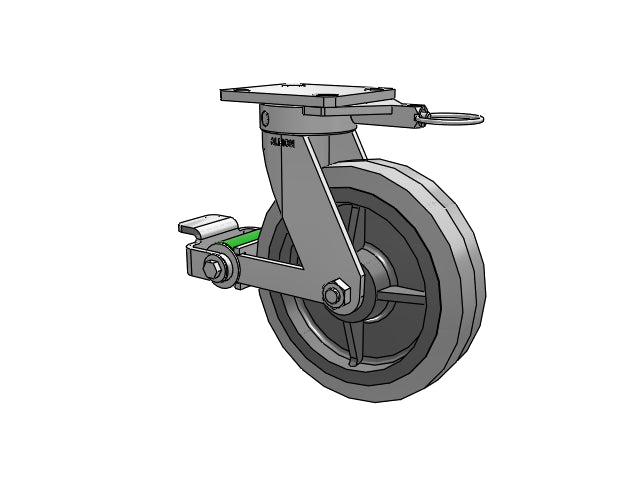 110XS08201SPL Albion Swivel Caster
