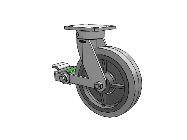 110XS08201SP Albion Swivel Caster