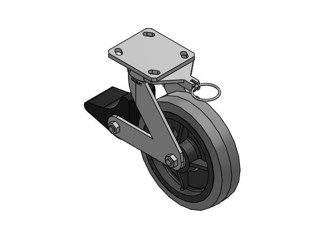 110XS08228SPLBLX Albion Caster
