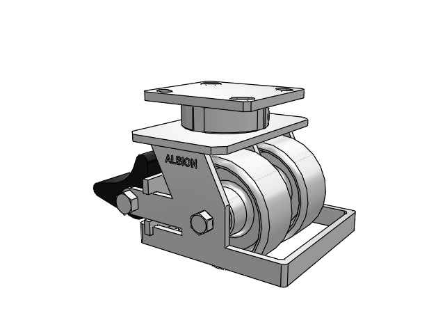 115CA04201SPLBTOE Albion Caster