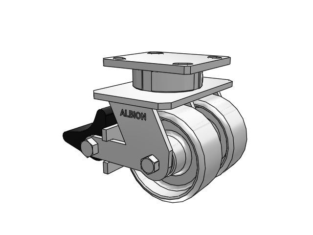 115CA04201SPLB Albion Caster