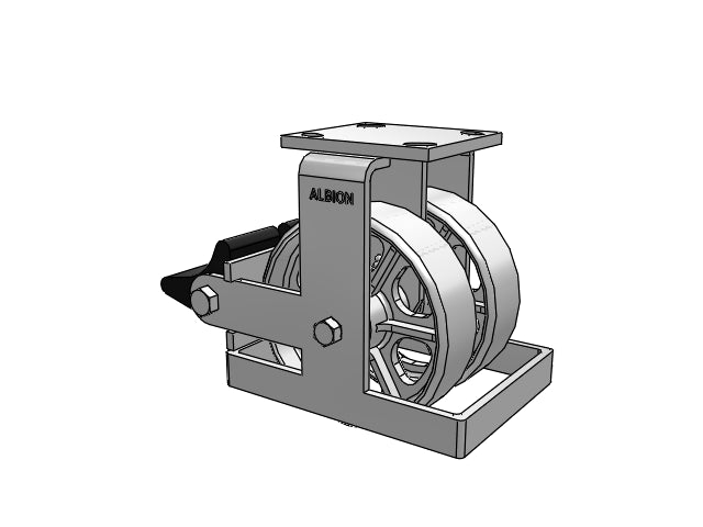115CA06201RPLBTOE Albion Caster