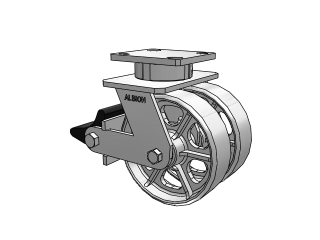 115CA06201SPLB Albion Caster