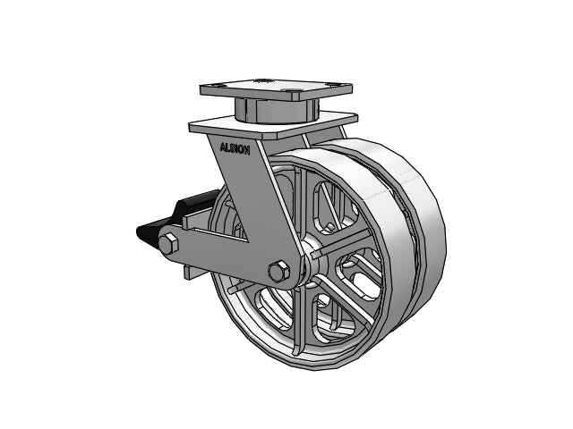 115CA08201SPLB Albion Caster