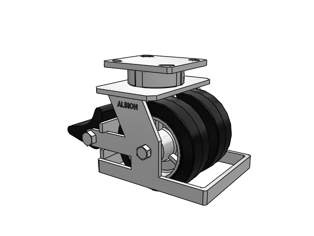 115MD05201SPLBTOE Albion Caster