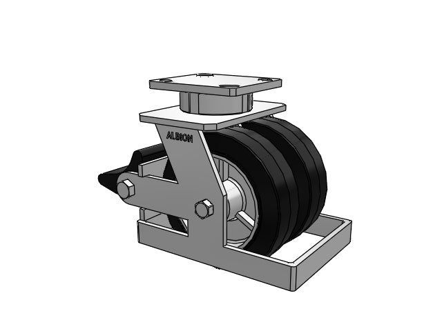 115MD06201SPLBTOE Albion Caster