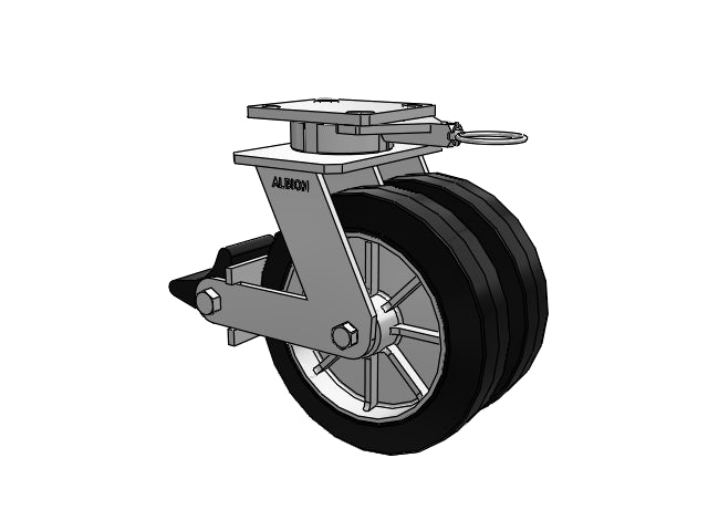 115MD08201SPLBL Albion Caster