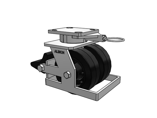 115MR05201SPLBLTOE Albion Caster