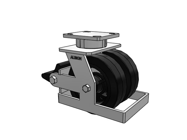 115MR06201SPLBTOE Albion Caster