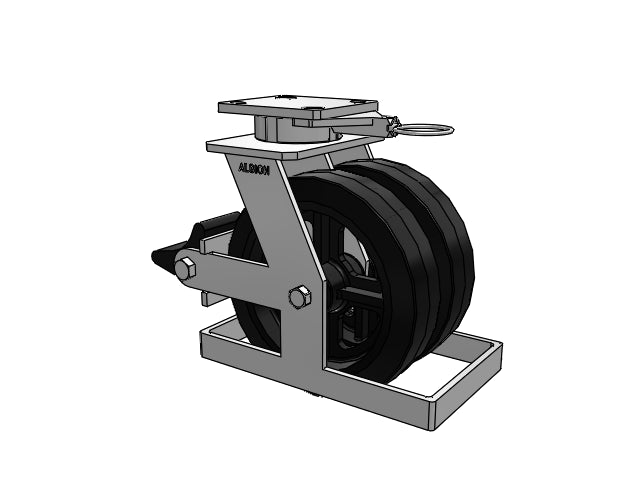 115MR08201SPLBLTOE Albion Caster
