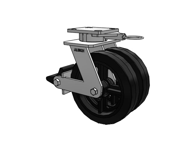 115MR08201SPLBL Albion Caster