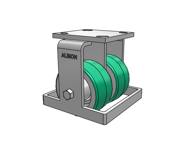 115PD04201RTOE Albion Caster