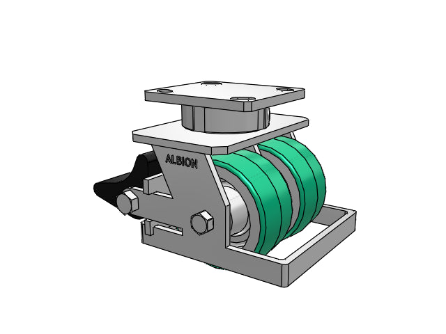 115PD04201SPLBTOE Albion Caster