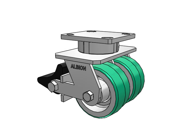 115PD04201SPLB Albion Caster