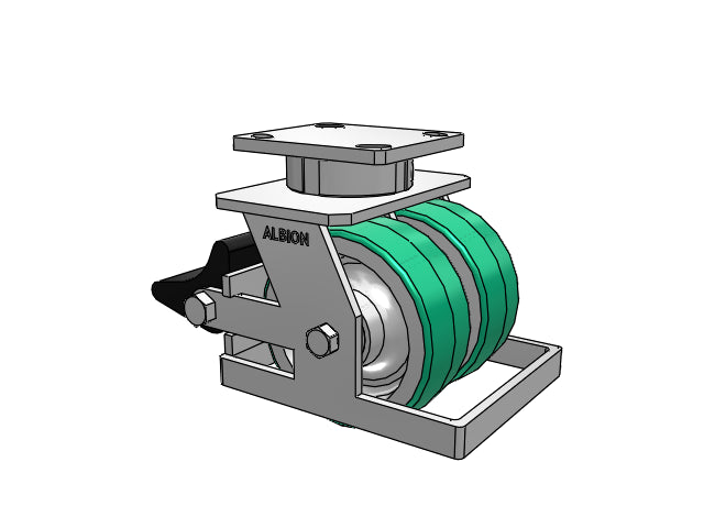115PD05201SPLBTOE Albion Caster