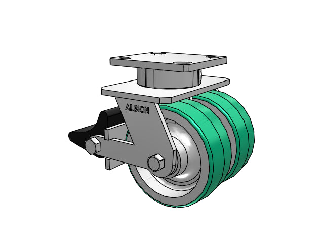 115PD05201SPLB Albion Caster