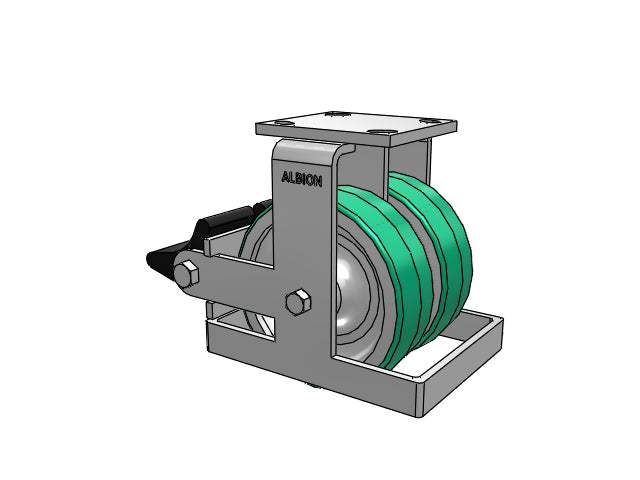 115PD06201RPLBTOE Albion Caster