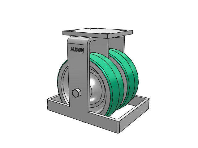115PD06201RTOE Albion Caster