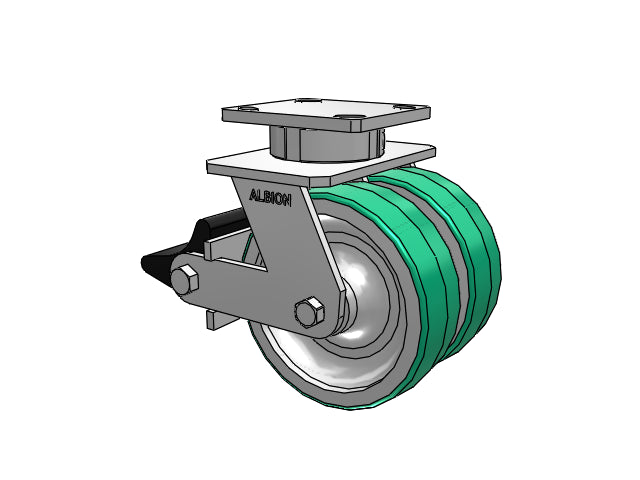 115PD06201SPLB Albion Caster