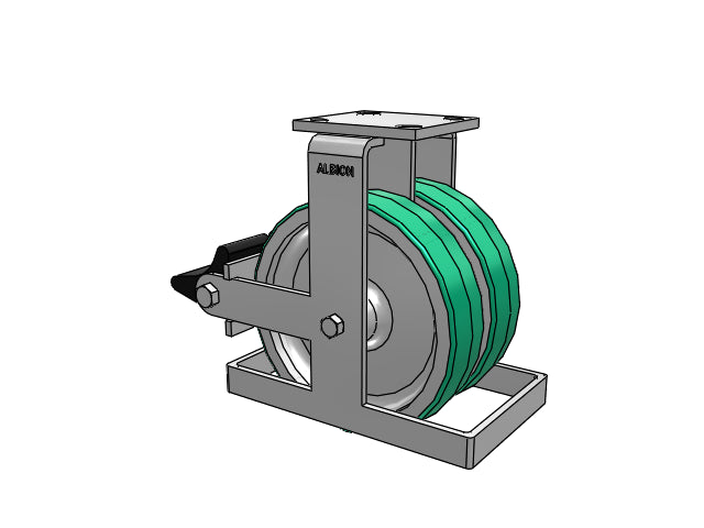 115PD08201RPLBTOE Albion Caster