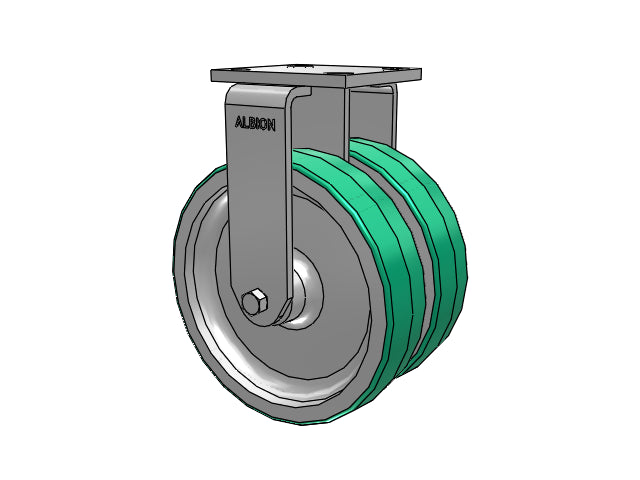 115PD08201R Albion Caster