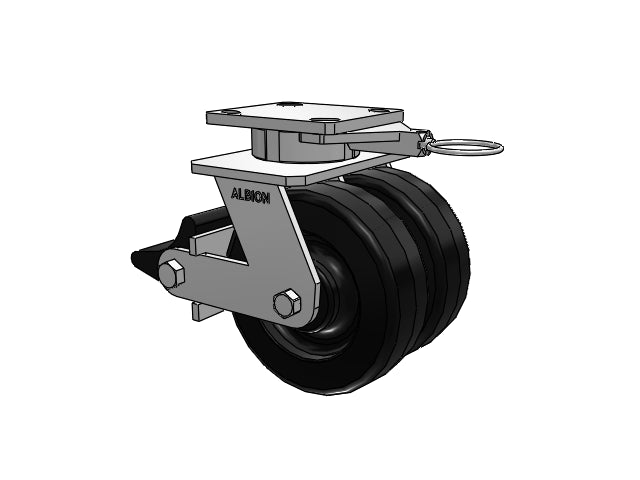 115TM06201SPLBL Albion Caster