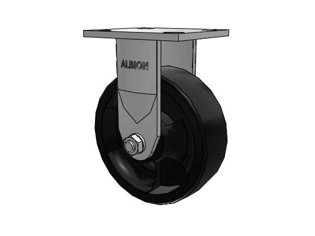 120HT06201R Albion Rigid Caster