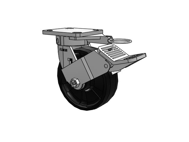 120NG06201SFBGL Albion Swivel Caster