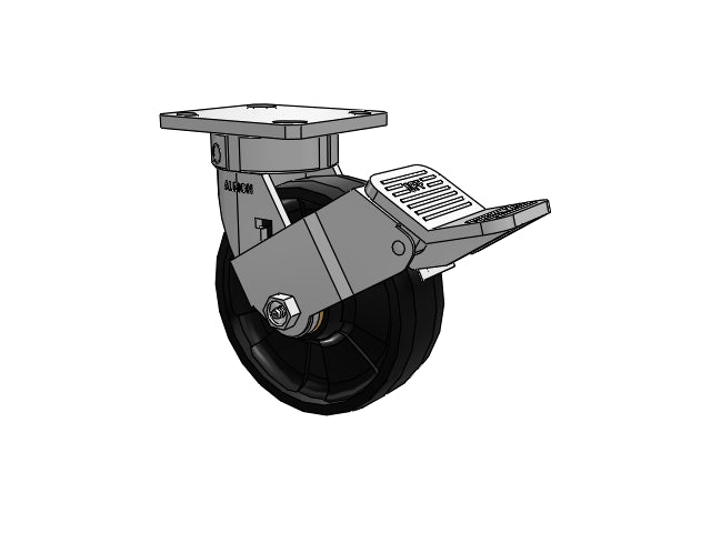 120NG06222SFBG Albion Swivel Caster